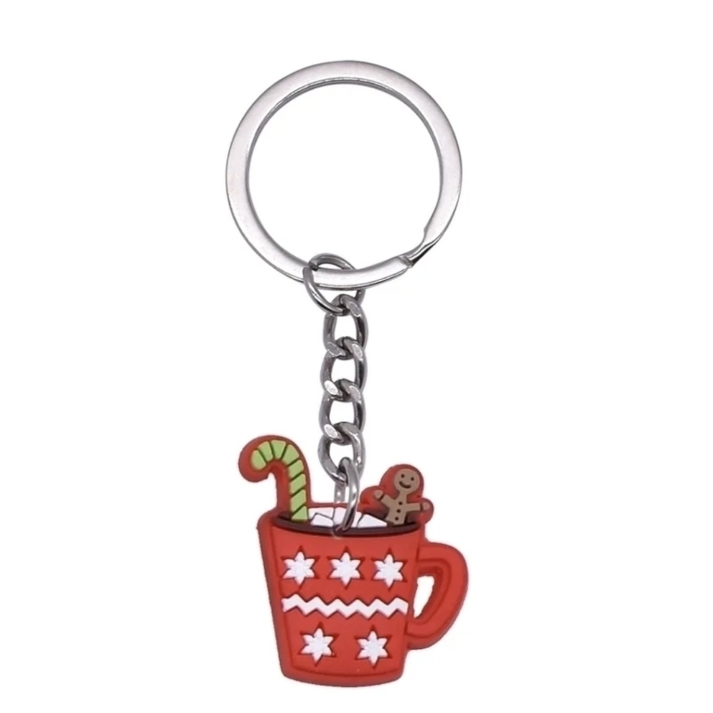 4 Assorted Mini Keychains/Bag Charms - Picture 4 of 6